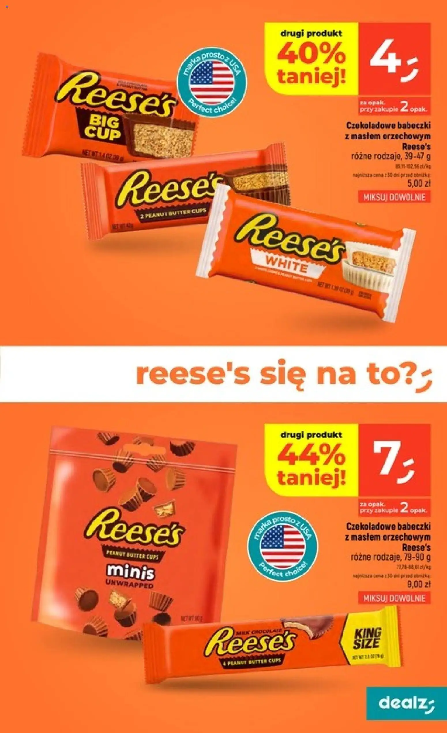 Dealz gazetka od 09.07.2026 | Strona: 15 | Produkty: Reese's, Babeczki