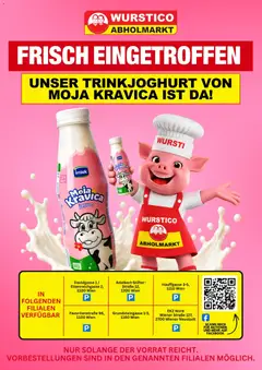 Wurstico Abholmarkt Frisch Eingetroffen ab 21.10.2026 gültig