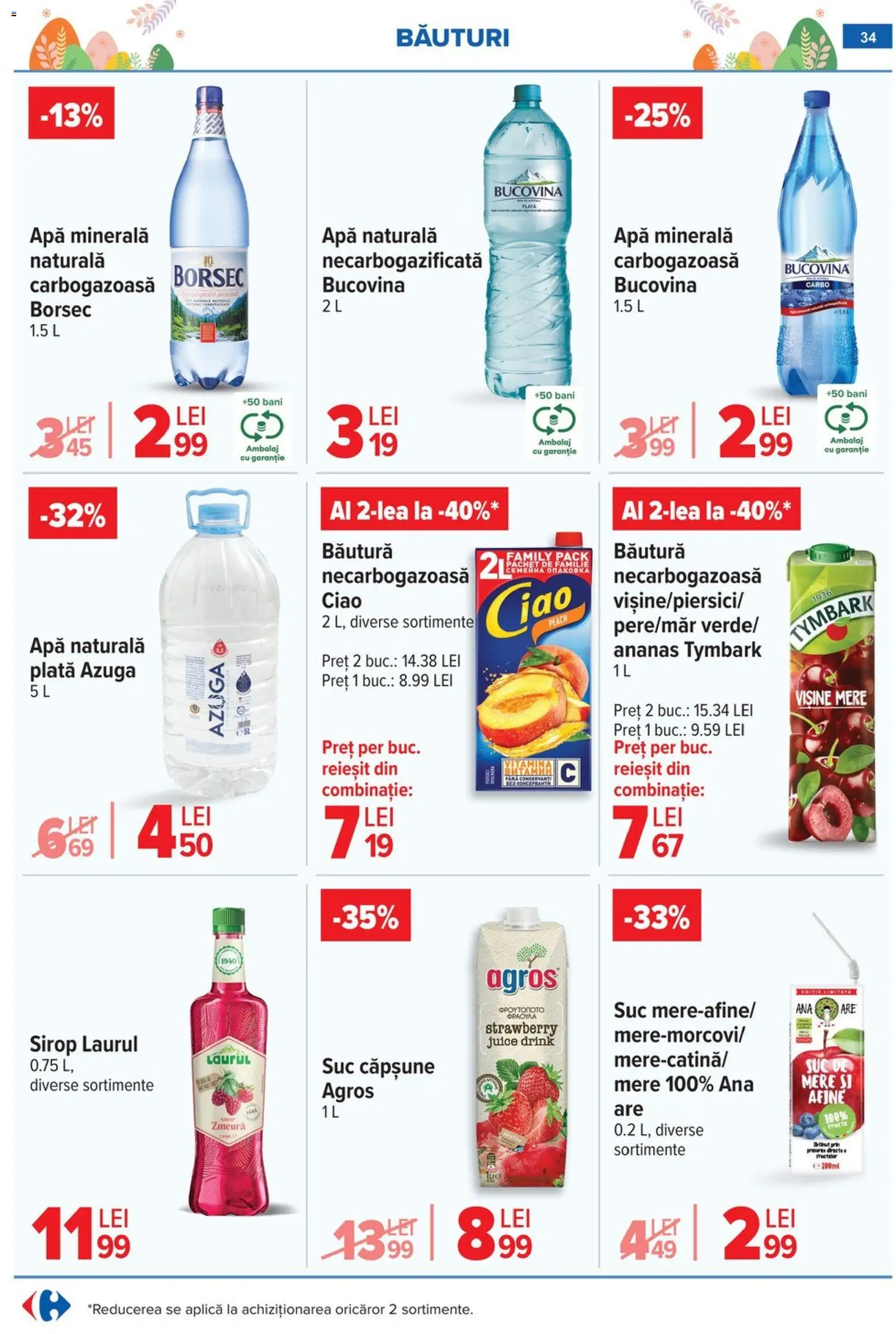 Noul catalog Carrefour – valabil de la 06.04.2026 | Pagină: 36 | Produse: Semințe, Migdale, Caju, Nuci