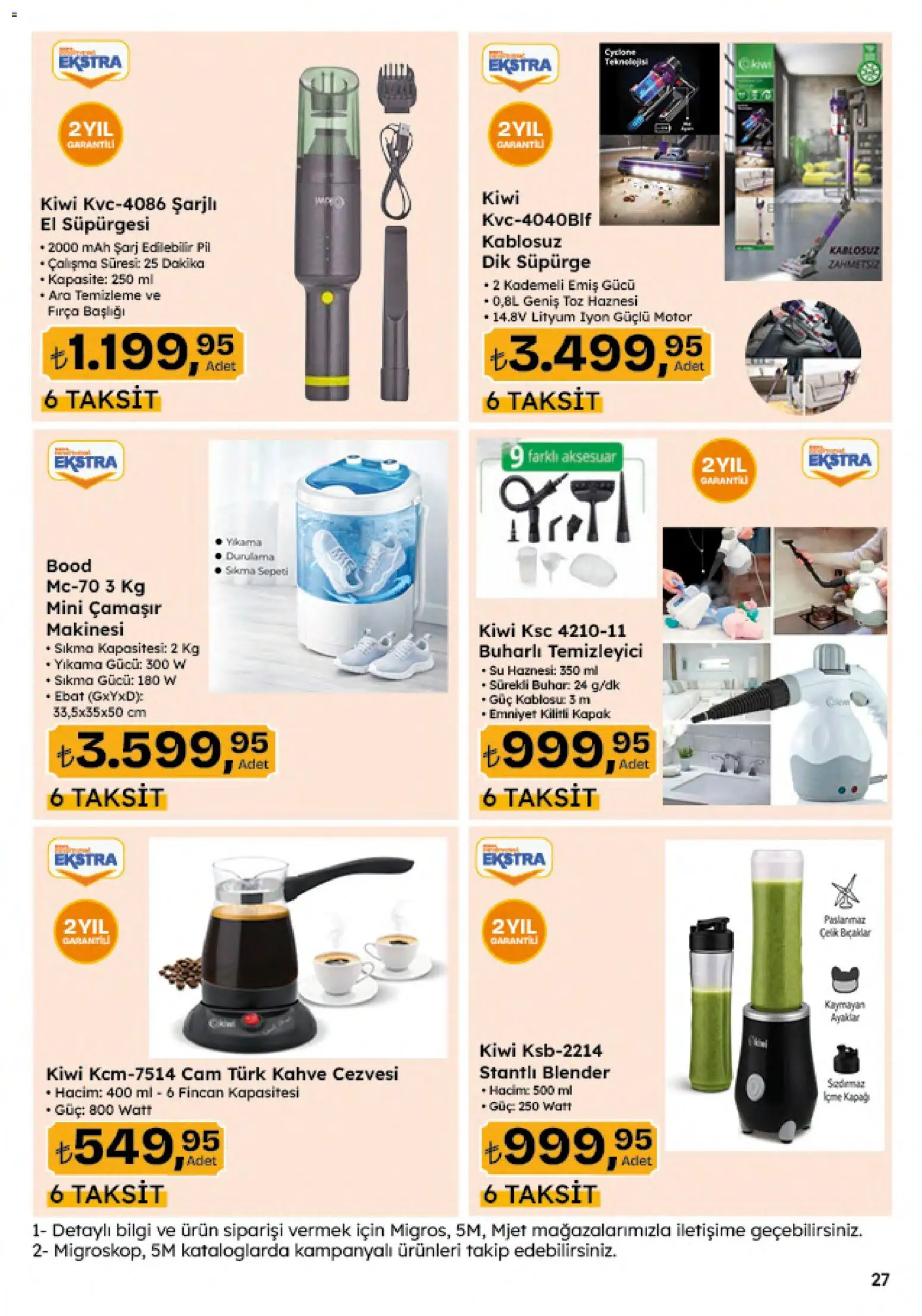 Migros Katalog - Migroskop - 04.06.2026 tarihinden itibaren geçerlidir | Sayfa: 146 | Ürünler: Blender, Pil, Fırça, Kahve