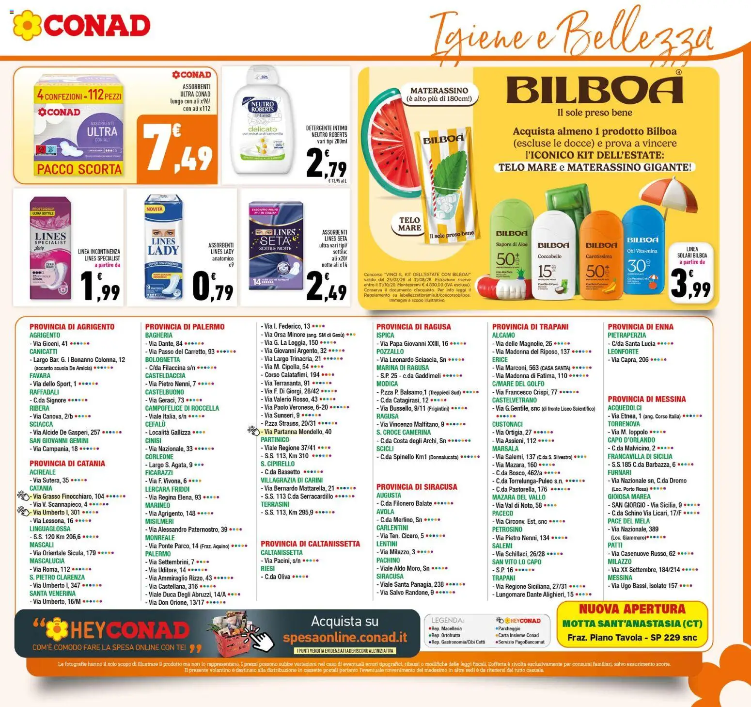 Volantino Conad del 20.05.2026 | Pagina: 23 | Prodotti: Detergente intimo, Detergente, Tè, Intimo