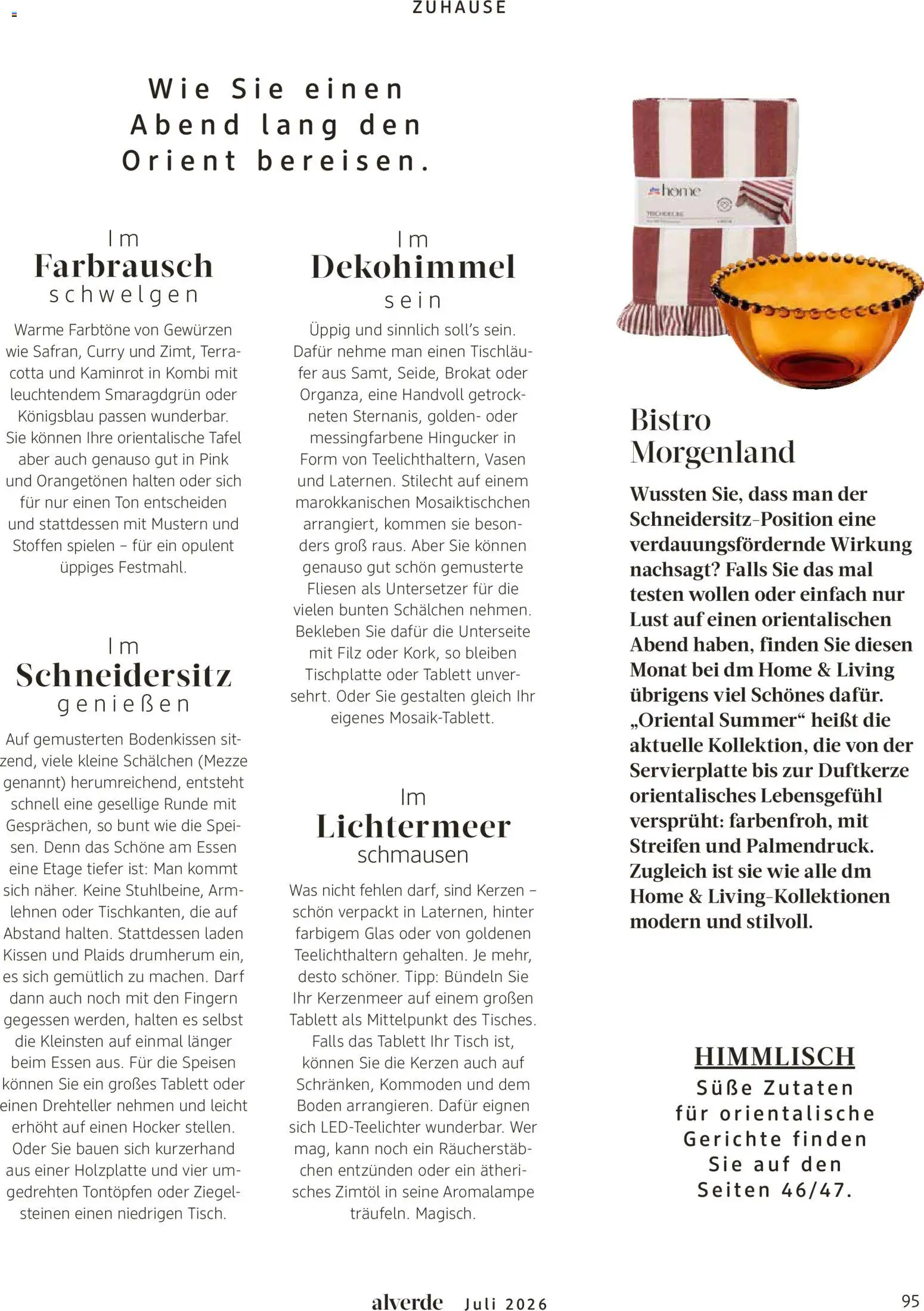 dm drogerie Prospekt – gültig ab 01.07.2026 | Seite: 95 | Produkte: Hocker, Kissen, Tisch