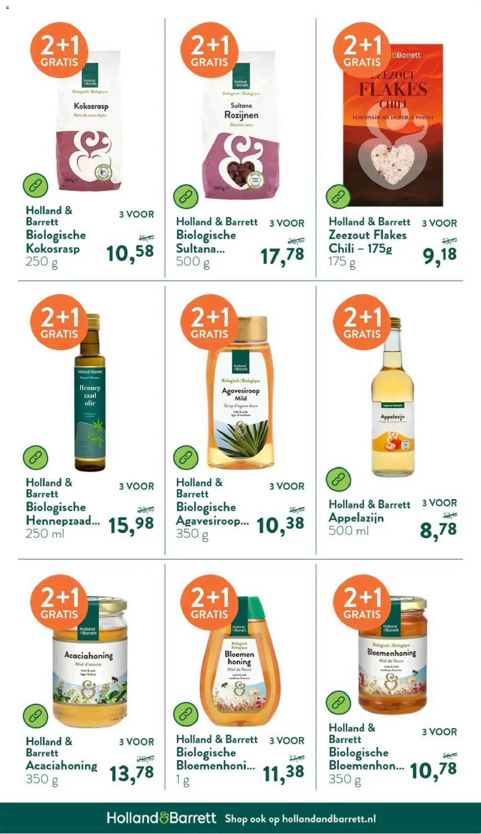 {H1} | Pagina: 27 | Producten: Olie, Bloemen, Rozijnen, Zeezout