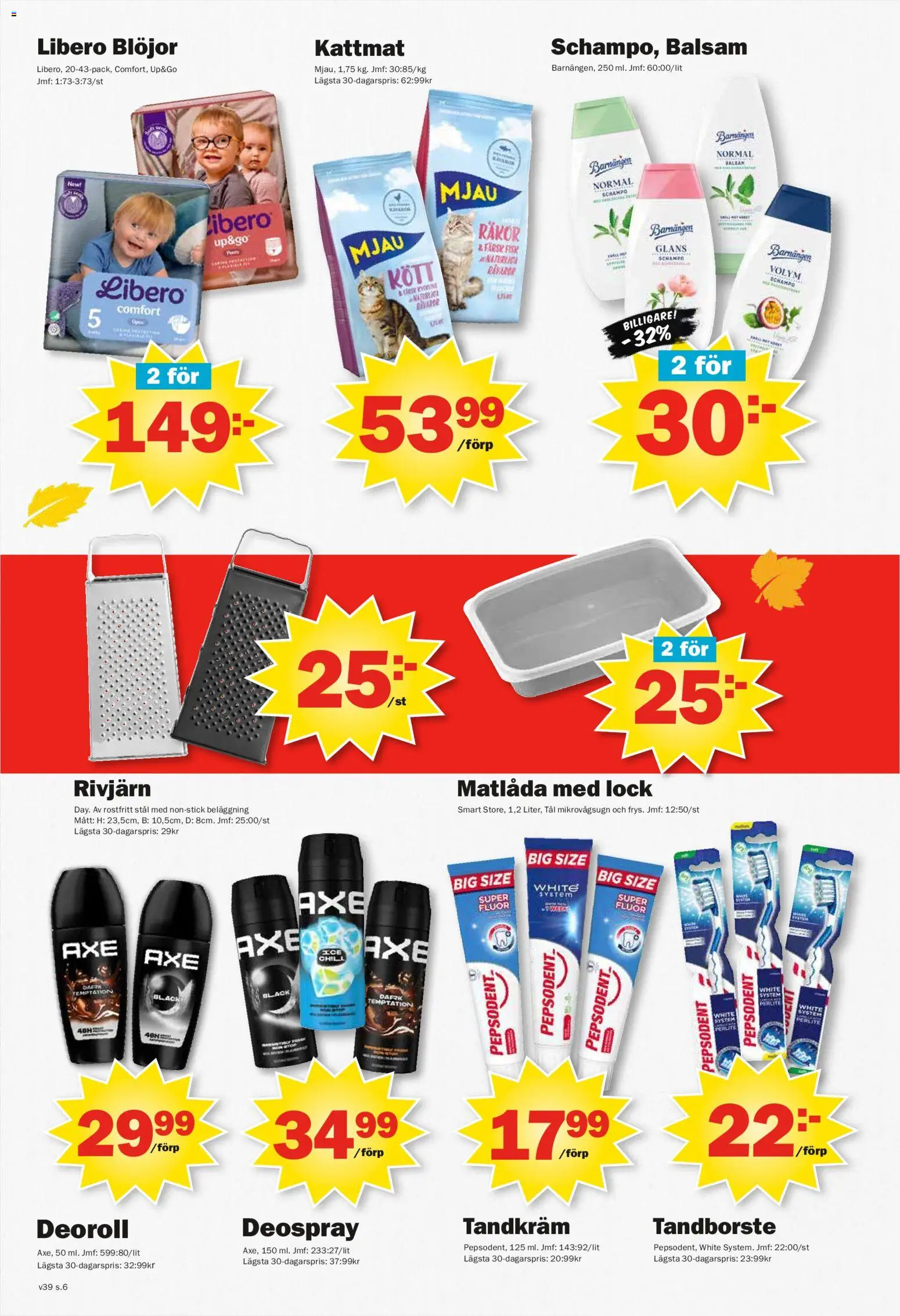 Pekås reklamblad aktuell från 21/09/2026 | Sida: 6