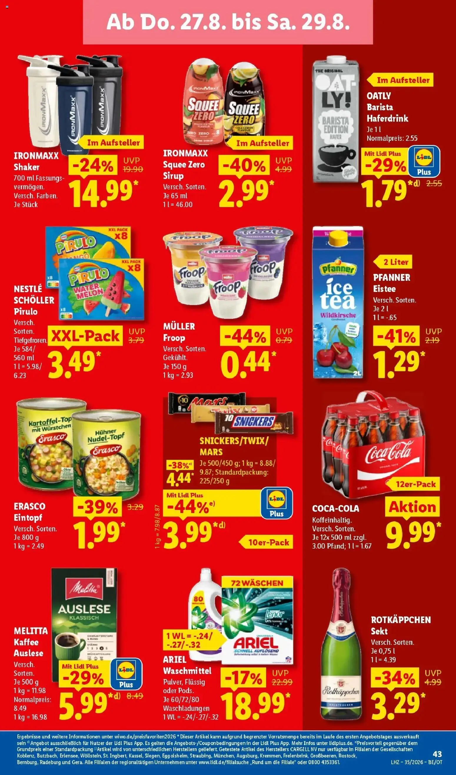 Lidl Prospekt Senftenberg (ab 24.08.2026) zum Blättern » Angebote | Seite: 67