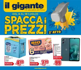 Anteprima del volantino Il Gigante volantino valido a partire dal 02/07/2026