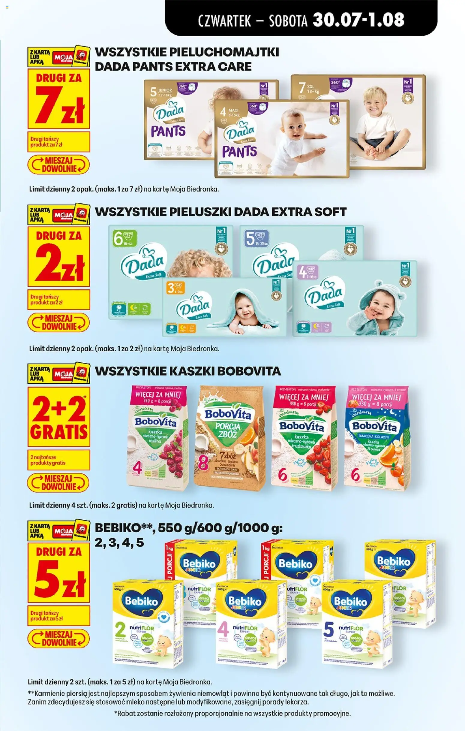 Biedronka Polsko leták - Codziennie niskie ceny od 30.07.2026 | Strana: 75 | Produkty: Mléko, Pants
