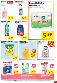 Vista previa Alcampo folleto válido desde el 13/08/2026 | Página: 7 | Productos: Maíz, Té, Suavizante, Sal
