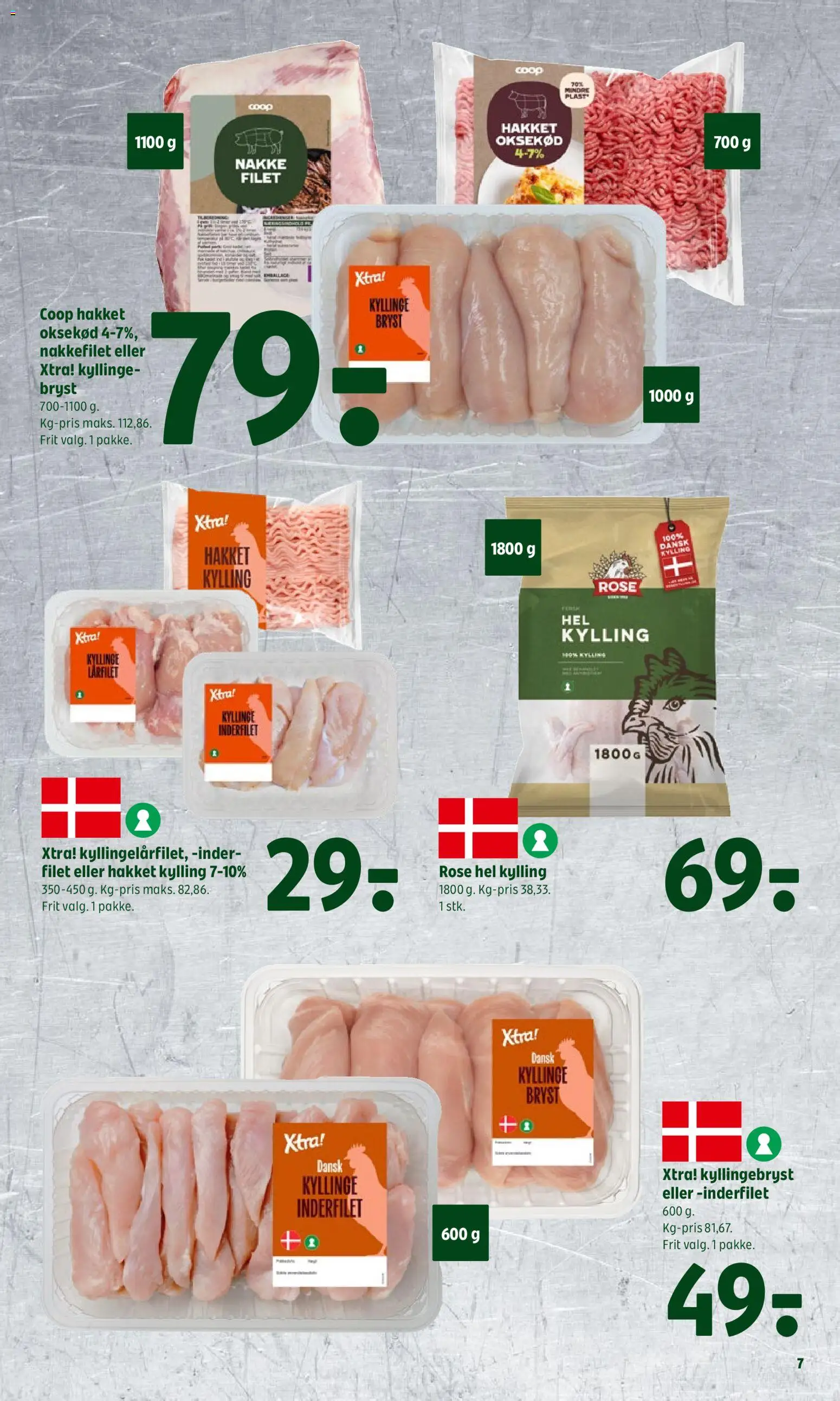 Coop 365 tilbudsavis – gyldig fra 13/08/2026 | Side: 9 | Produkter: Oksekød, Nakkefilet