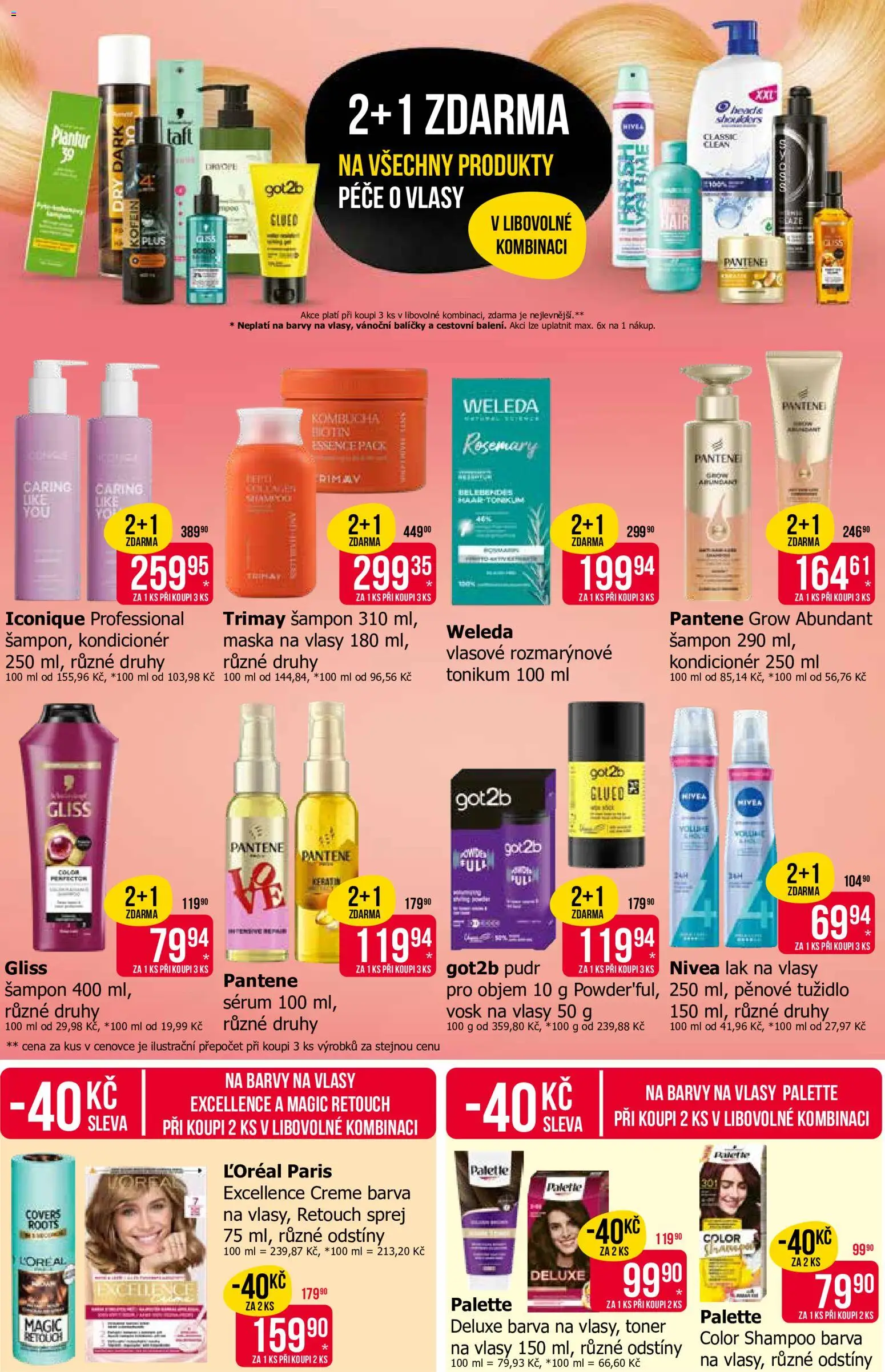 TETA Drogerie leták od 30.07.2026 | Strana: 3 | Produkty: Weleda, Šampon, Tužidlo, Maska