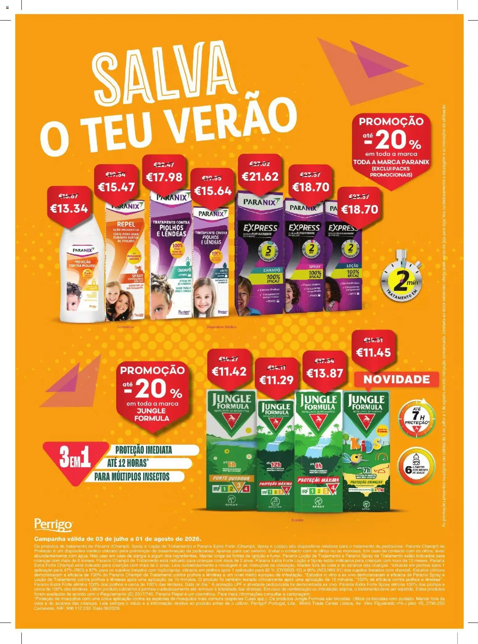 Auchan - Sol e Higiene │ válido de 02/07/2026 | Página: 35 | Produtos: Pente, Repelente