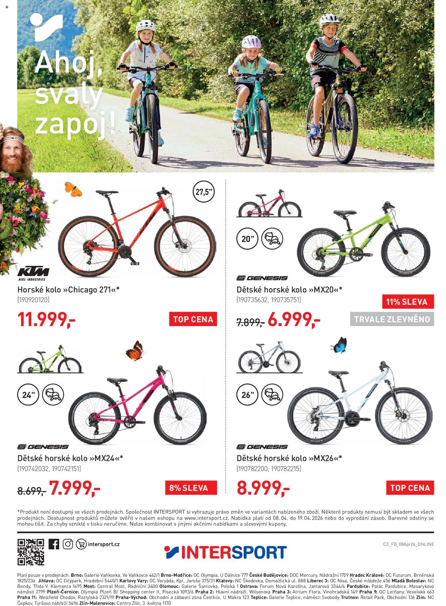 Intersport leták od 08.04.2026 | Strana: 8 | Produkty: Mošt, Kolo