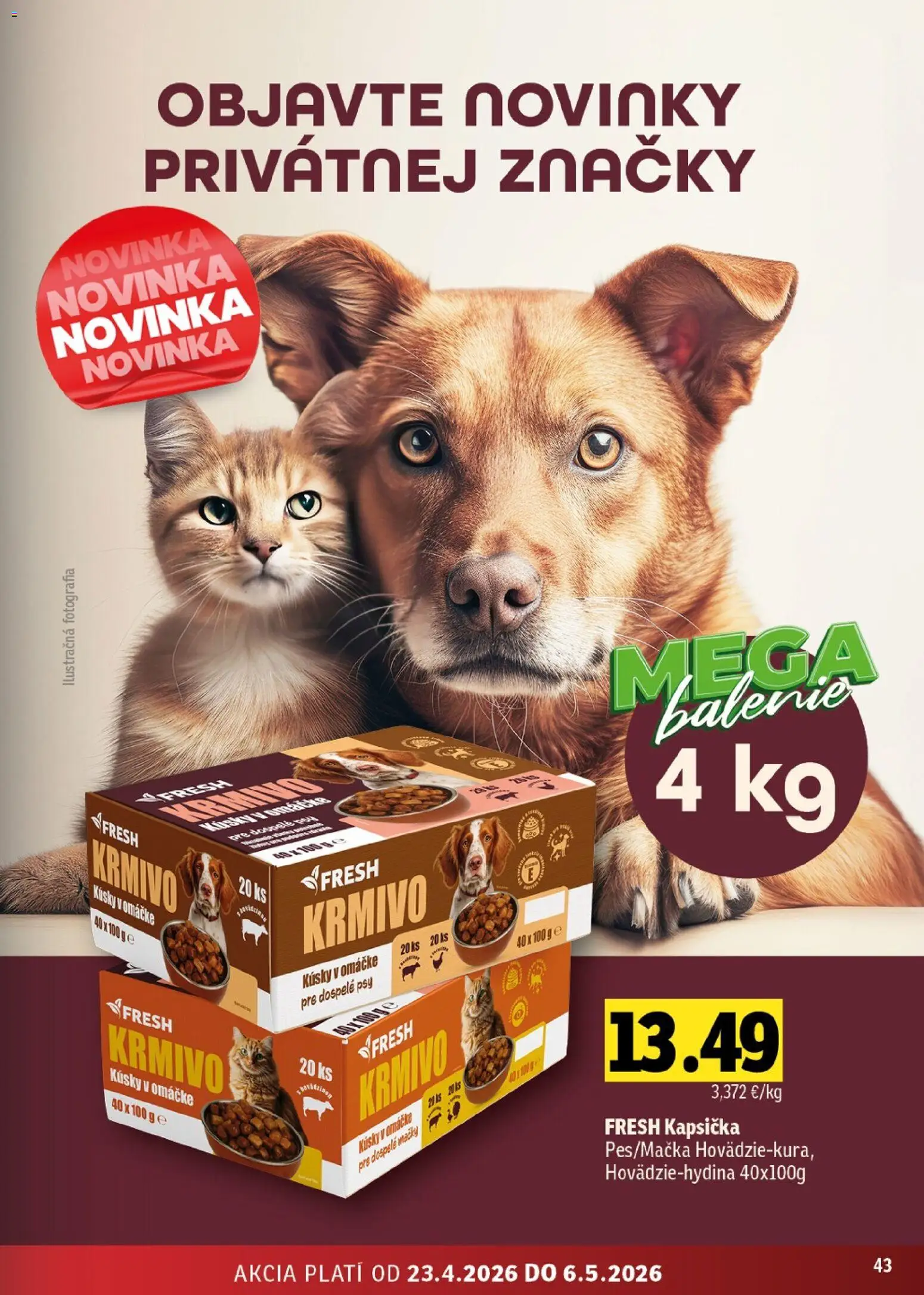 Nové Fresh akcie – leták je platný od 23.04.2026 | Strana: 43