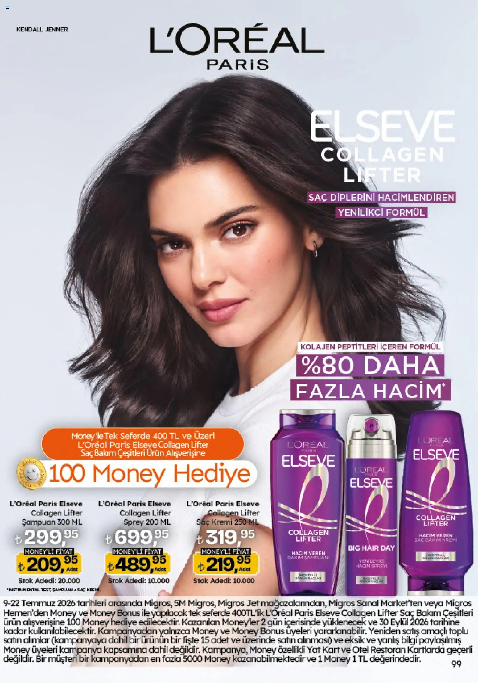 Migros Katalog - 5M Migroskop Dijital - 09 Temmuz 2026 tarihinden itibaren geçerlidir | Sayfa: 99 | Ürünler: Şampuan, Saç Kremi