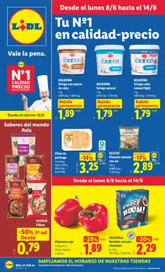 Vista previa Lidl folleto válido desde el 08.06.2026