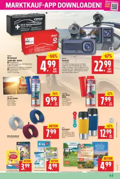 Marktkauf Prospekt ab 03.08.2026 gültig | Seite: 19 | Produkte: Mikrofon, Tasche, Wasser