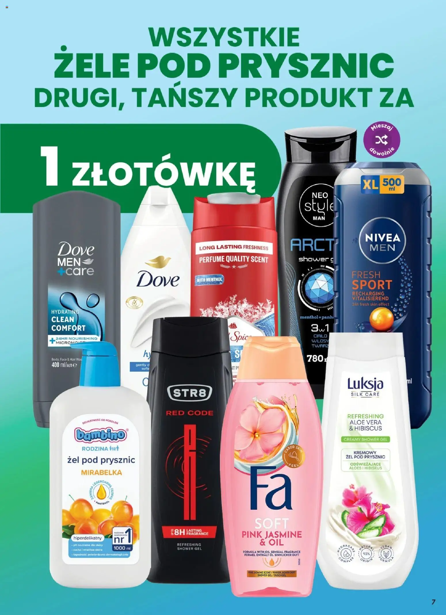 Dino gazetka - Weekendowe Okazje od 02.10.2026 | Strona: 7 | Produkty: Aloes, Prysznic, Dove, Żel pod prysznic