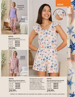 Pré-visualização Catálogo Avon Campanha 6 válido de 01.06.2026 | Página: 123 | Produtos: Macacão, Mangas