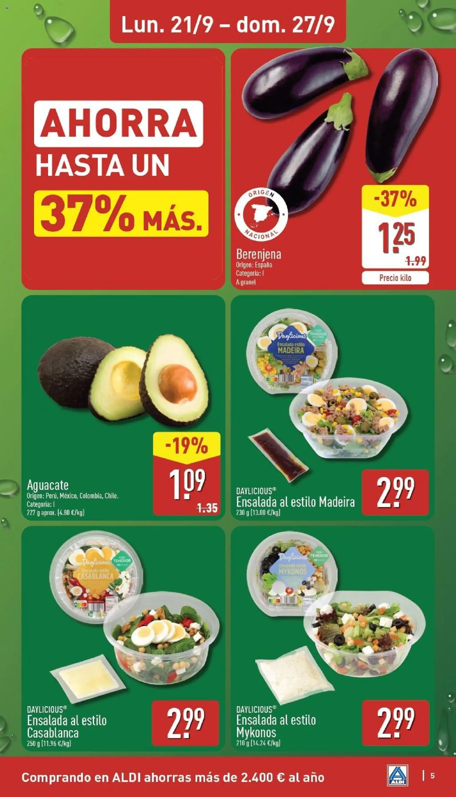 Aldi folleto Baleares │ válido desde el 21/09/2026 | Página: 5