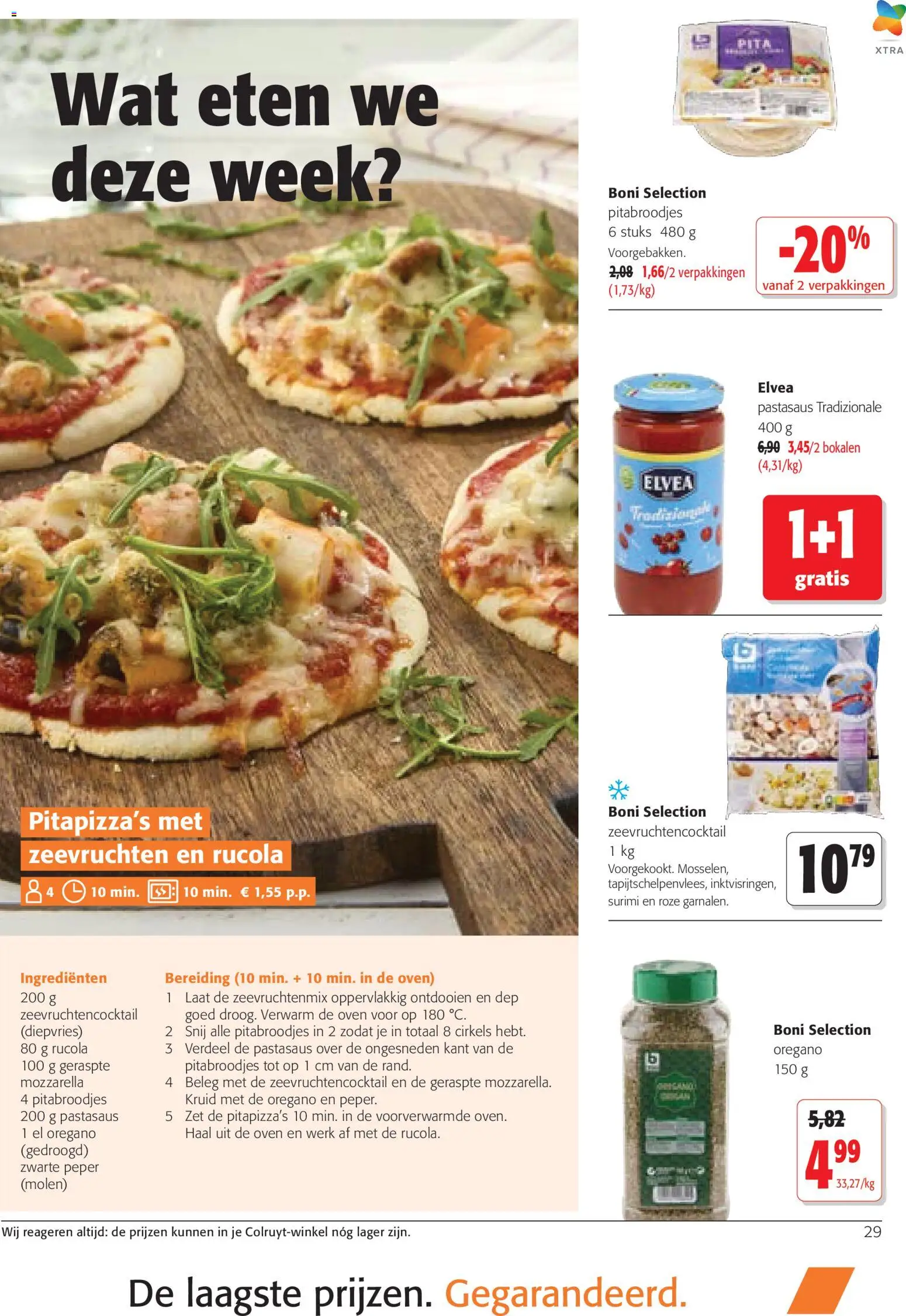 {H1} | Pagina: 29 | Producten: Oven, De oven, Mozzarella, Zwarte Peper