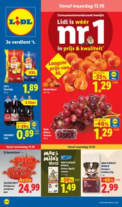 Lidl folder - Voorbeeld van een folder van Lidl, geldig van 12-10-2026