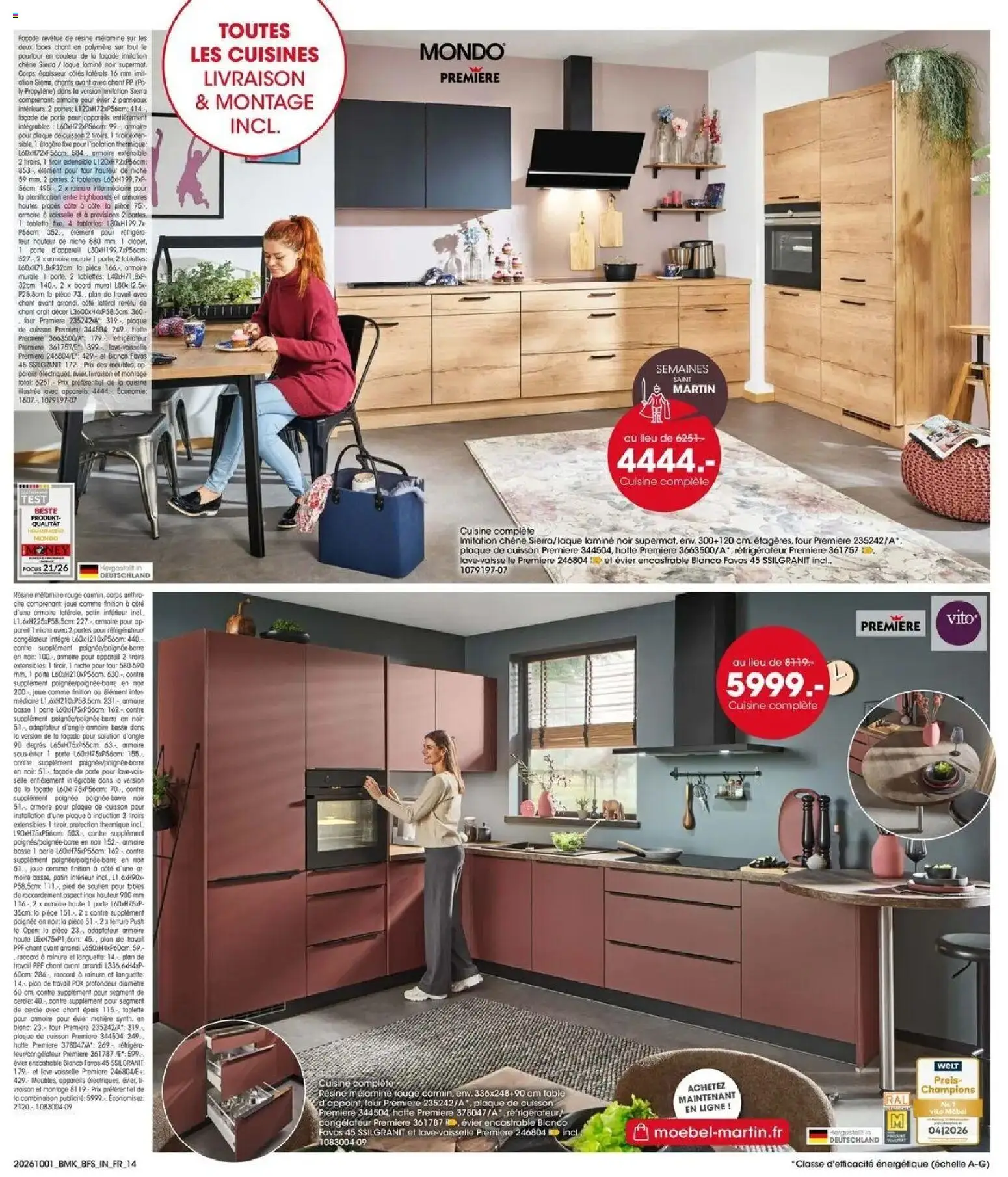 Möbel Martin - Möbel Martin: Offres hebdomadaires à partir du 01/10/2026 - promo en ligne | Page: 14 | Produits: Plan de travail, Tablette, Congélateur, Porte
