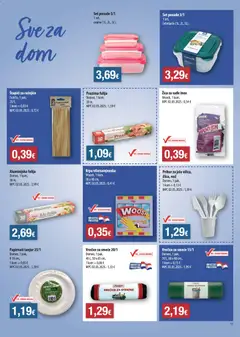 NTL Katalog - Pregled kataloga iz trgovine NTL, vrijedi od 19.08.2026 | Stranica: 15 | Proizvodi: Folija, Krpa, Nož, Posuđe