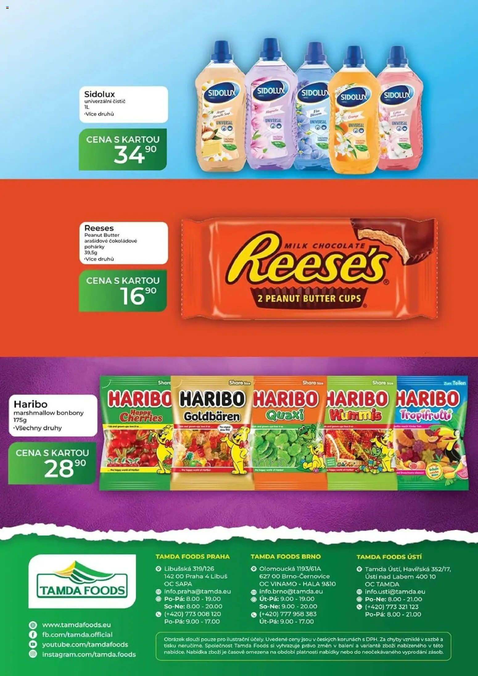 Tamda Foods leták od 23.09.2026 | Strana: 60 | Produkty: Marshmallow, Haribo, Bonbóny, Sidolux