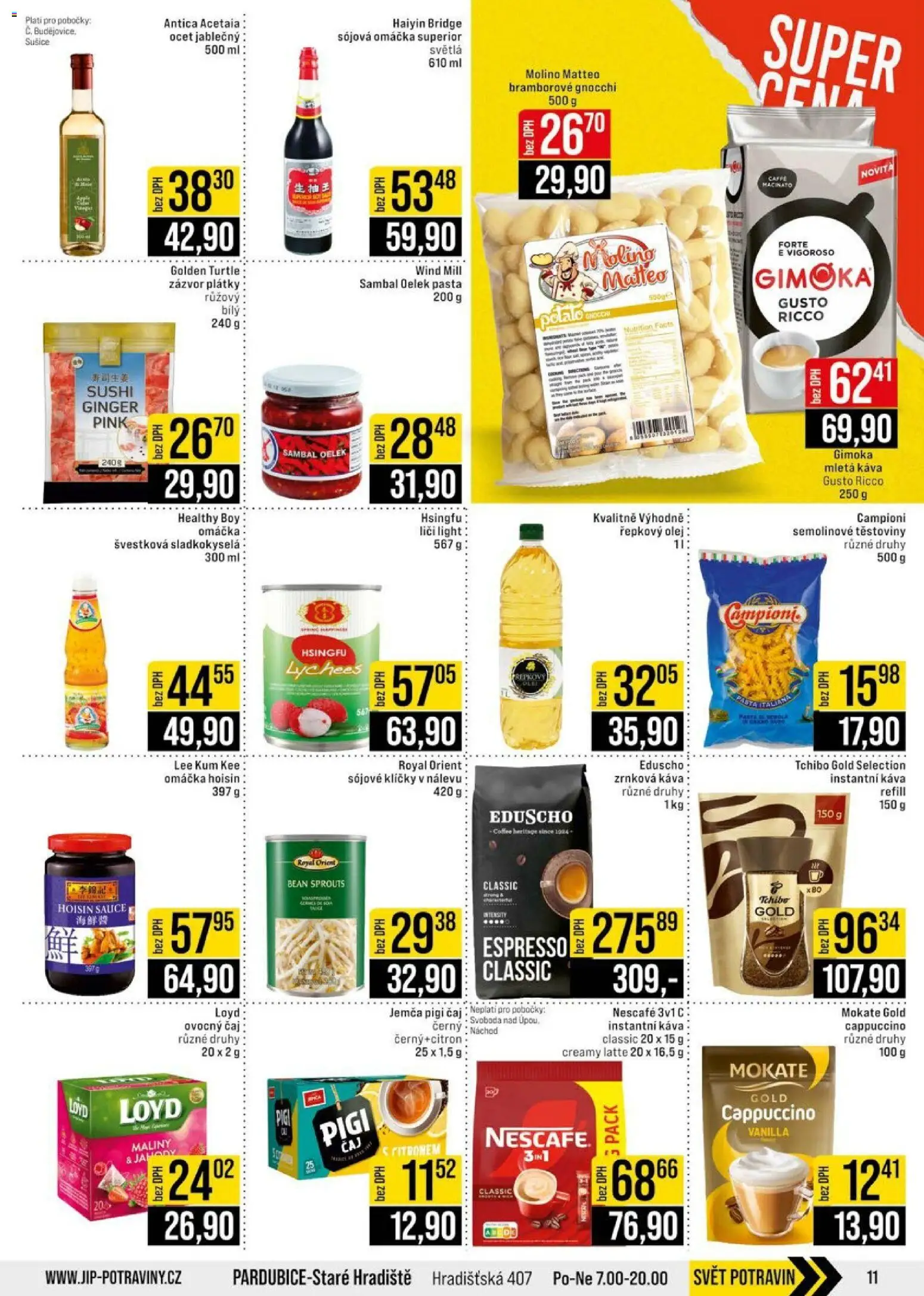 Jip leták - Cash & Carry od 15.07.2026 | Strana: 11 | Produkty: Mokate, Jahody, Tchibo, Sójová omáčka