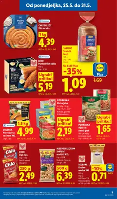 PODRAVKA Bistra juha, Bistra juha 3 x (60g - 65 g) Kokošja, goveđa ili dalmatinska - Pregled kataloga iz trgovine Lidl, vrijedi od 25.05.2026 | Stranica: 9