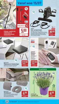 Aldi folder week 29 - Voorbeeld van een folder van Aldi, geldig van 13/07/2026 | Pagina: 20 | Producten: Kussen, Batterij, Batterijen