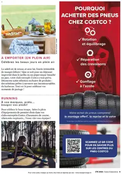 Costco - Prévisualisation de Costco Conneection Été 2026 valide à partir de 17/06/2026 | Page: 9 | Produits: Pneus, Vêtements
