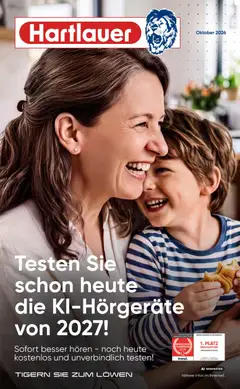 Hartlauer Flugblatt ab 01.10.2026 gültig