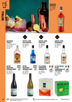 KOKTÉL LIKŐR ŐSZIBARACK, Peach liqueur with 17% alcohol content. - amely érvényes a következő dátumtól: 2025.06.01. | Oldal: 36