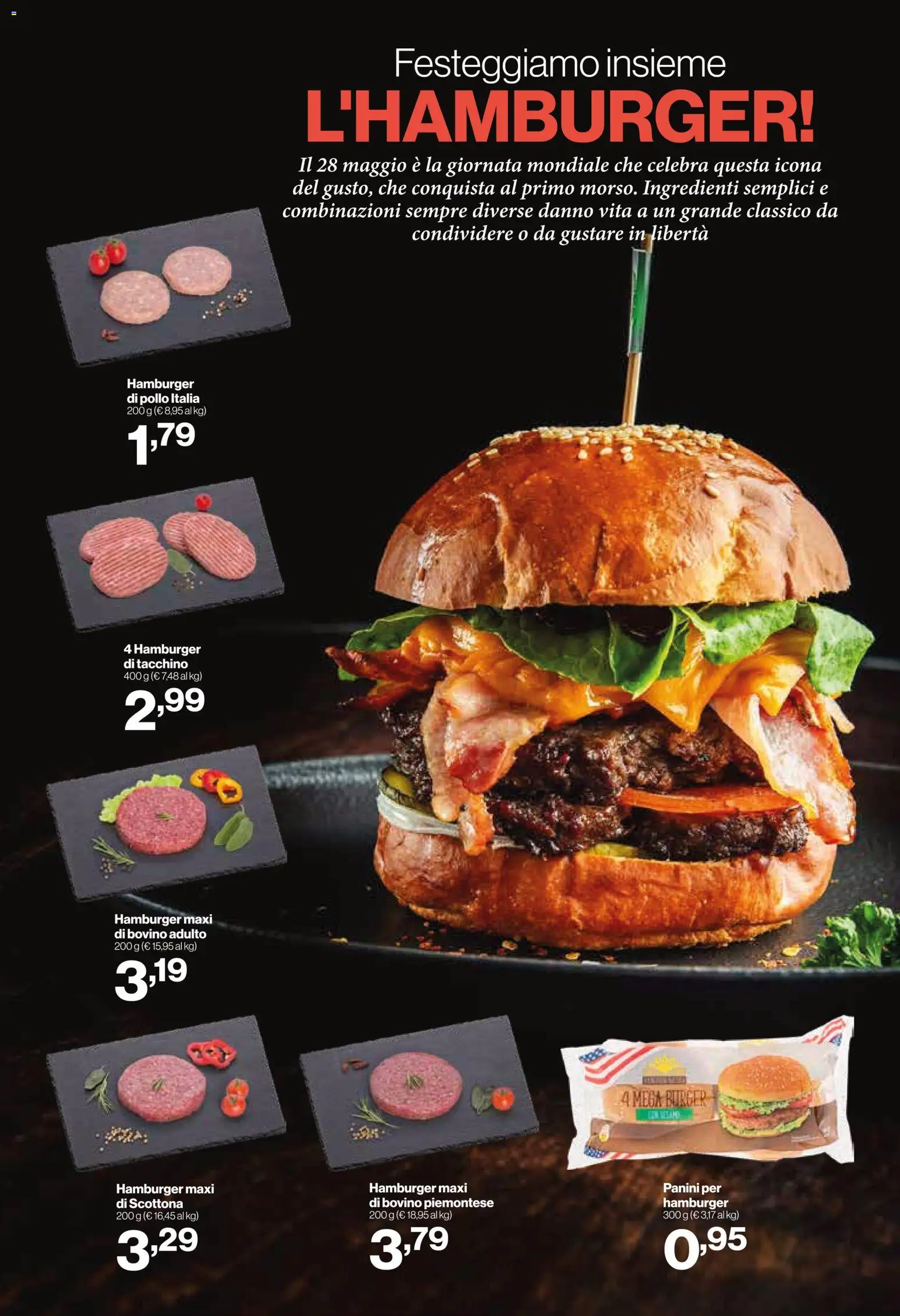 Volantino IN's del 20.05.2026 | Pagina: 13 | Prodotti: Bovino, Pollo, Tacchino, Hamburger