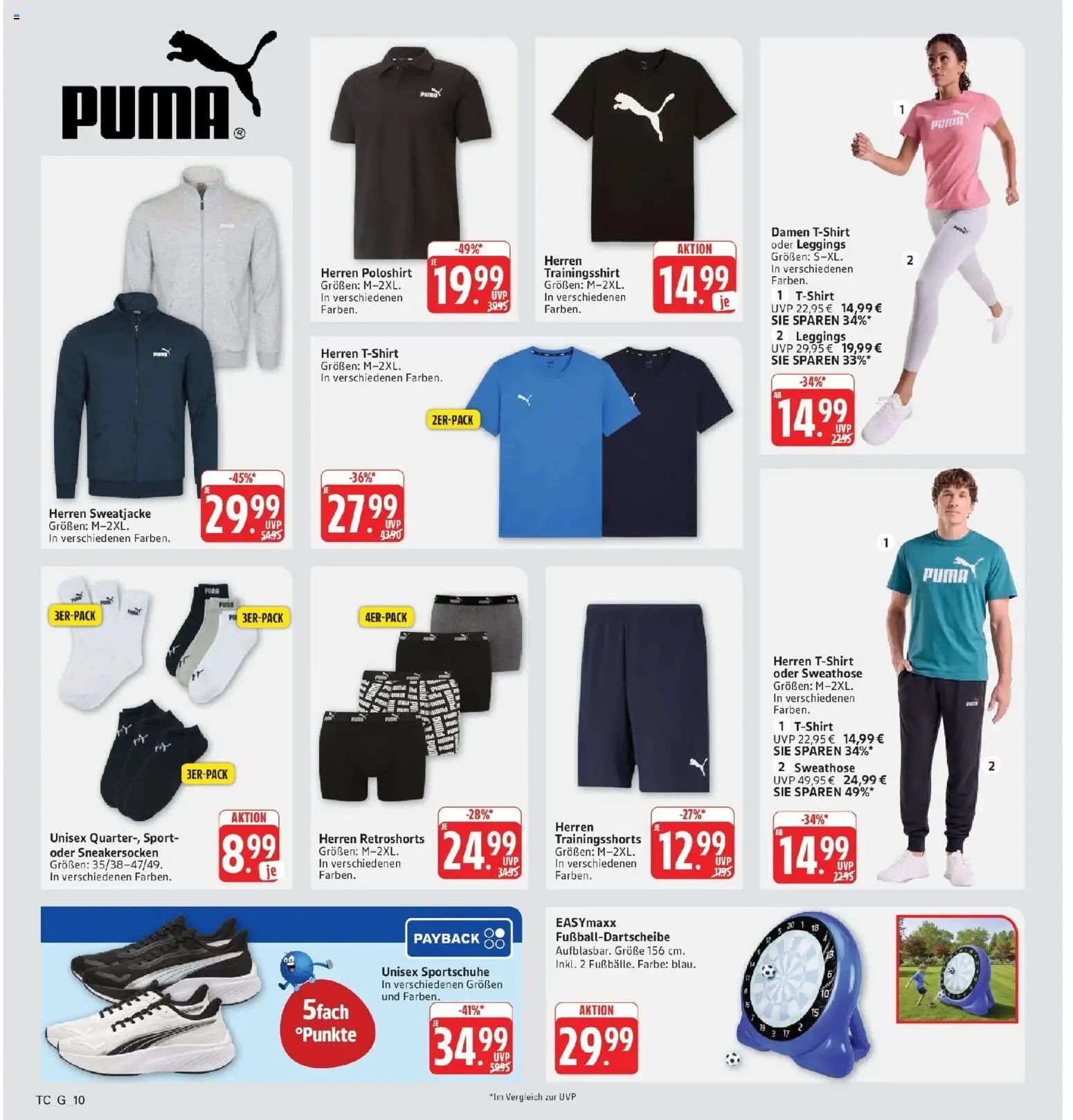 Marktkauf Prospekt Böblingen (ab 31.08.2026) » Angebote online | Seite: 42 | Produkte: Sweathose, Sweatjacke, Poloshirt, Leggings
