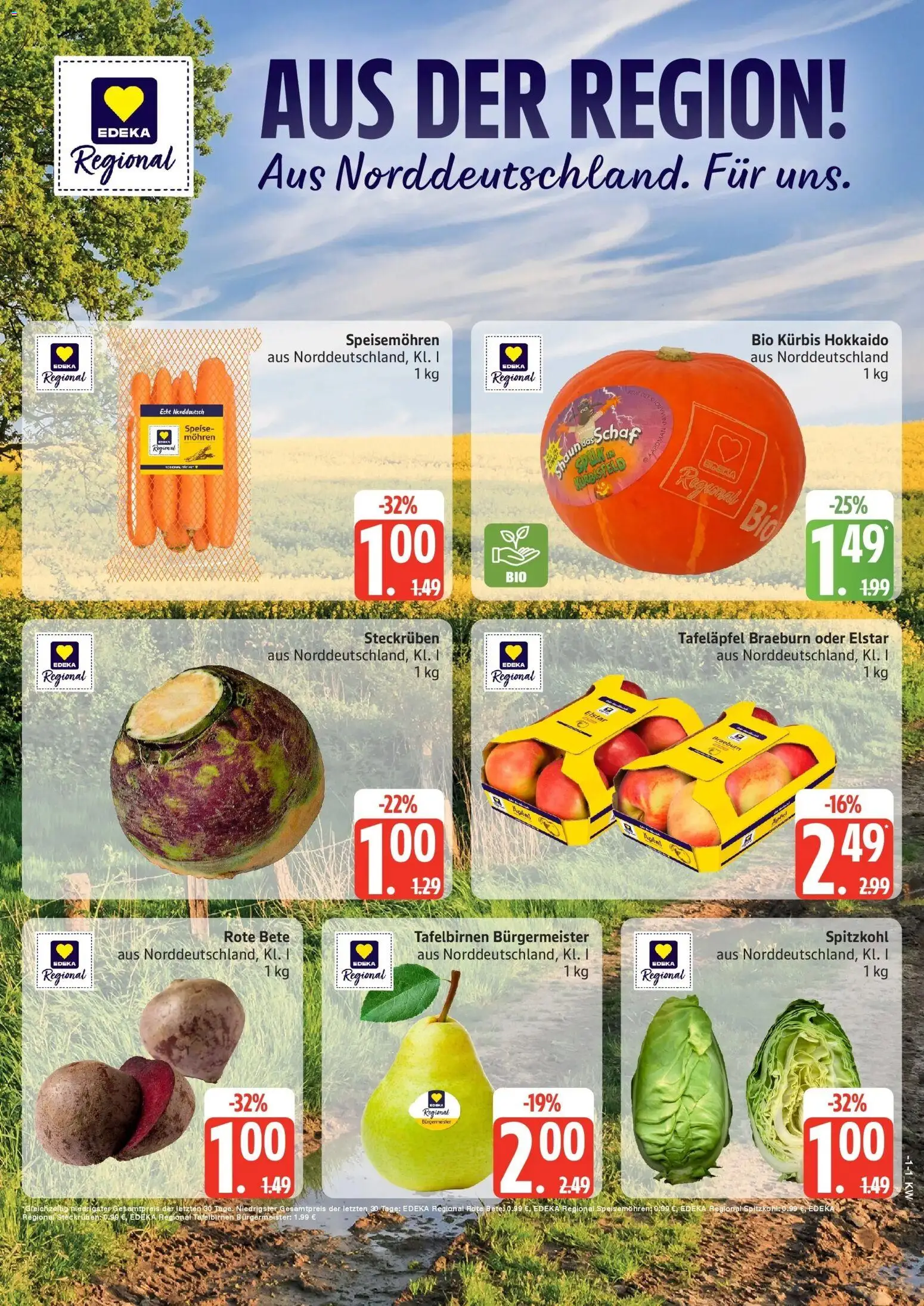 Edeka Prospekt Mölln (ab 26.10.2026) » Angebote Online | Seite: 5 | Produkte: Mohren, Kürbis