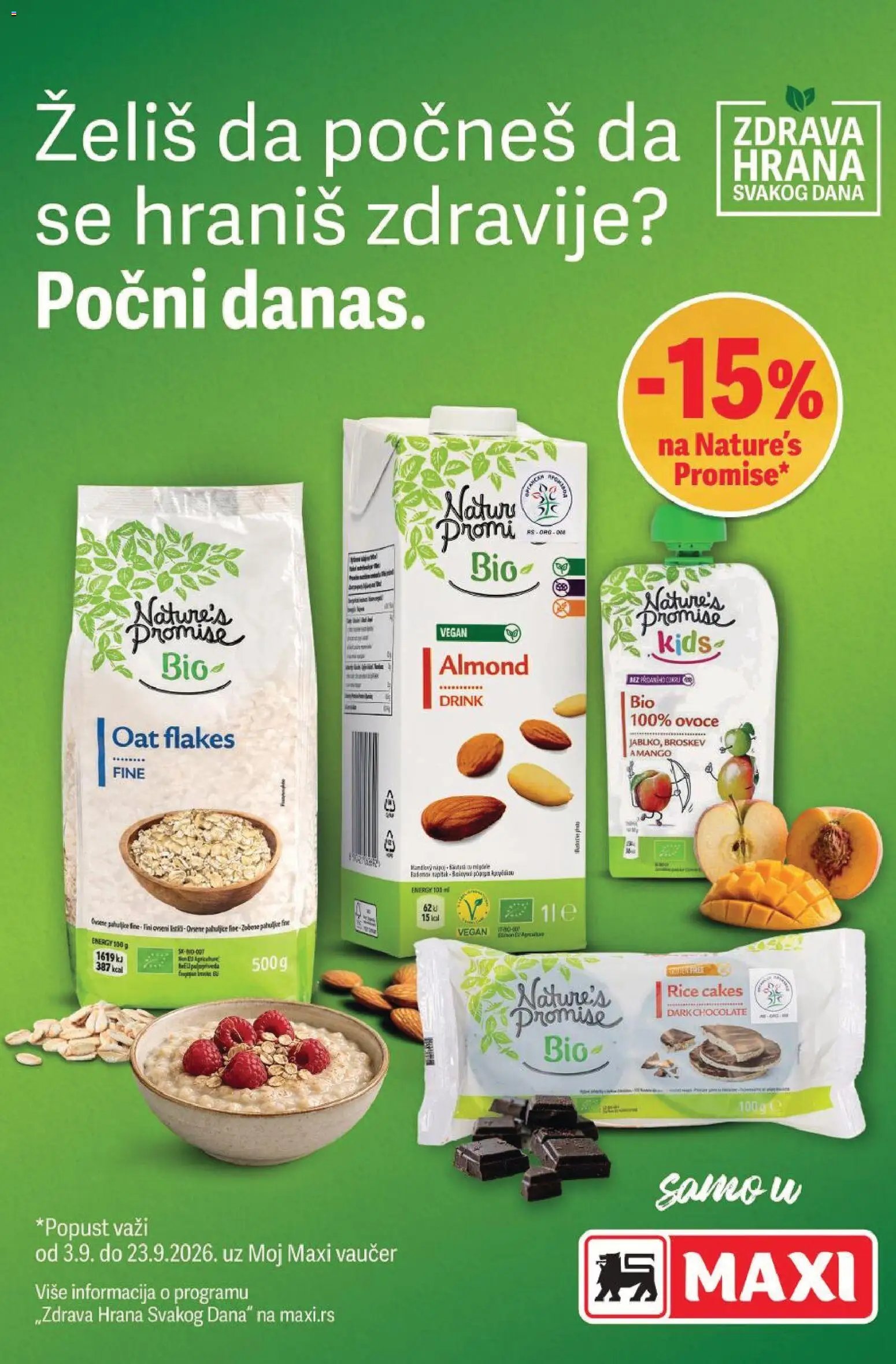 Maxi katalog - važi od 03.09.2026 | Strana: 6 | Proizvode: Rice cakes