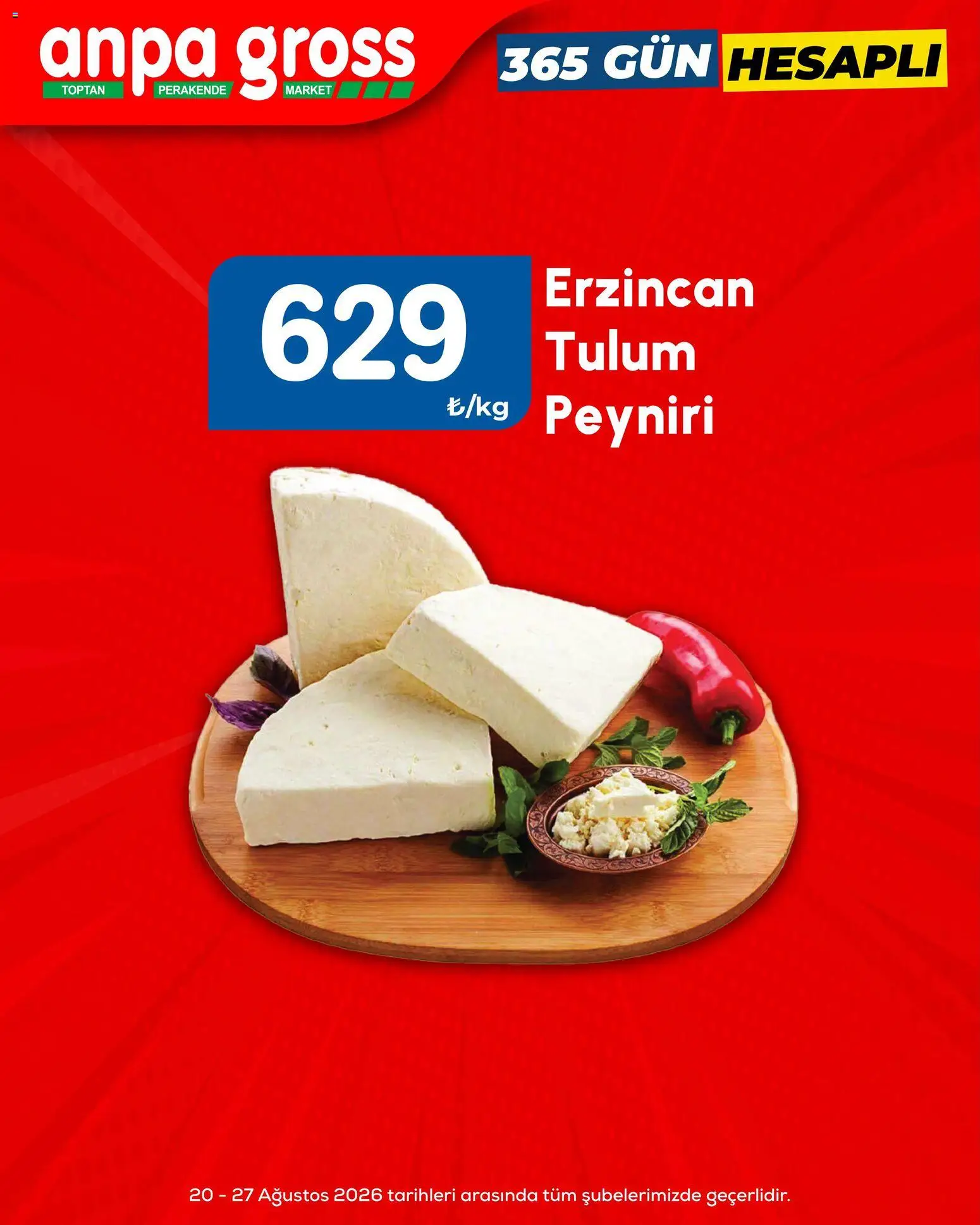 Anpa Gross Katalog - 20 Ağustos 2026 tarihinden itibaren geçerlidir | Sayfa: 4 | Ürünler: Tulum