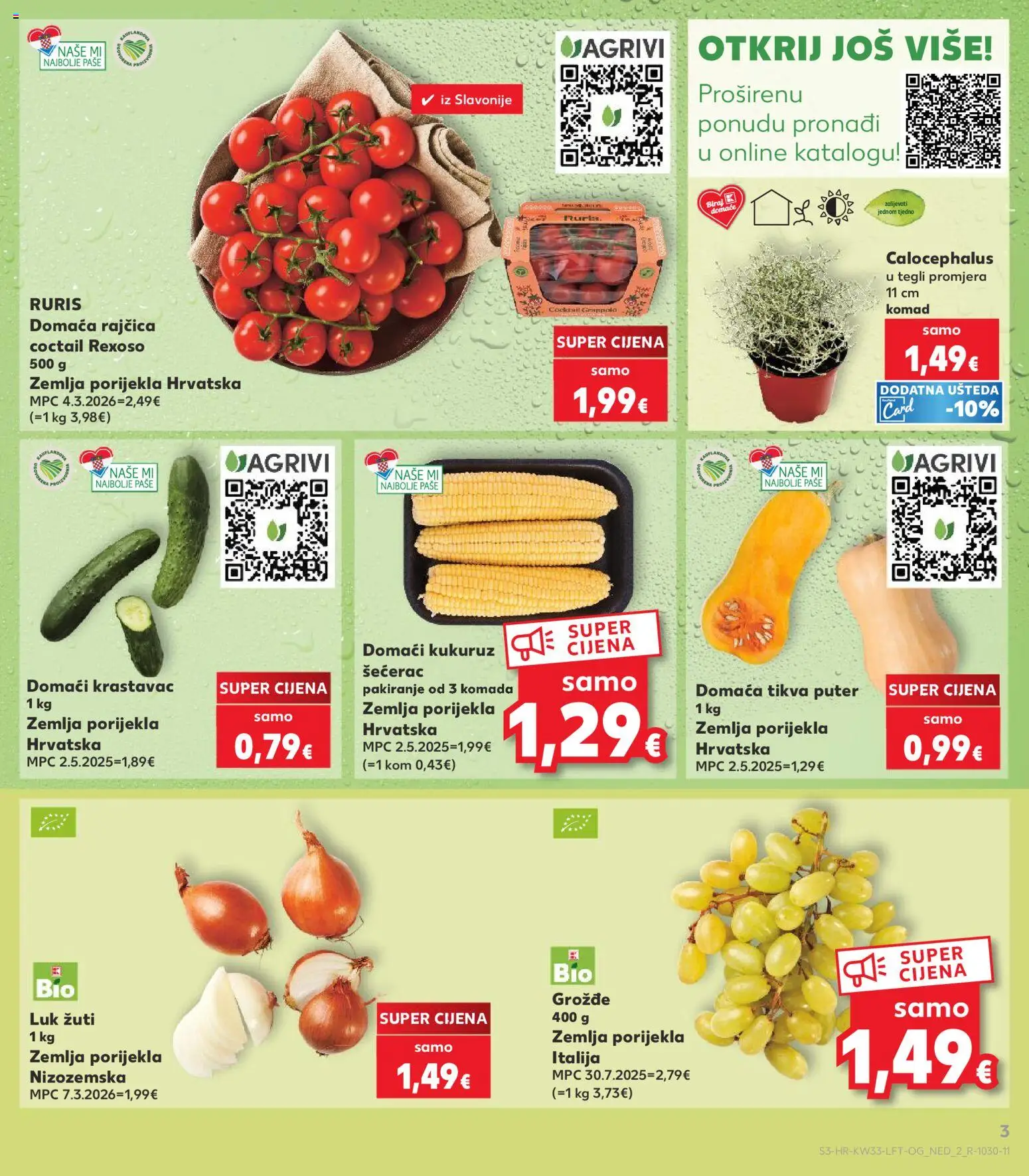 Kaufland katalog | vrijedi od 12.08.2026 | Stranica: 3