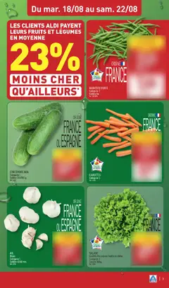 Aldi - Prévisualisation de HARICOTS VERTS, HARICOTS VERTS Catégorie 1. Calibre fin. valide à partir de 18/08/2026 | Page: 5