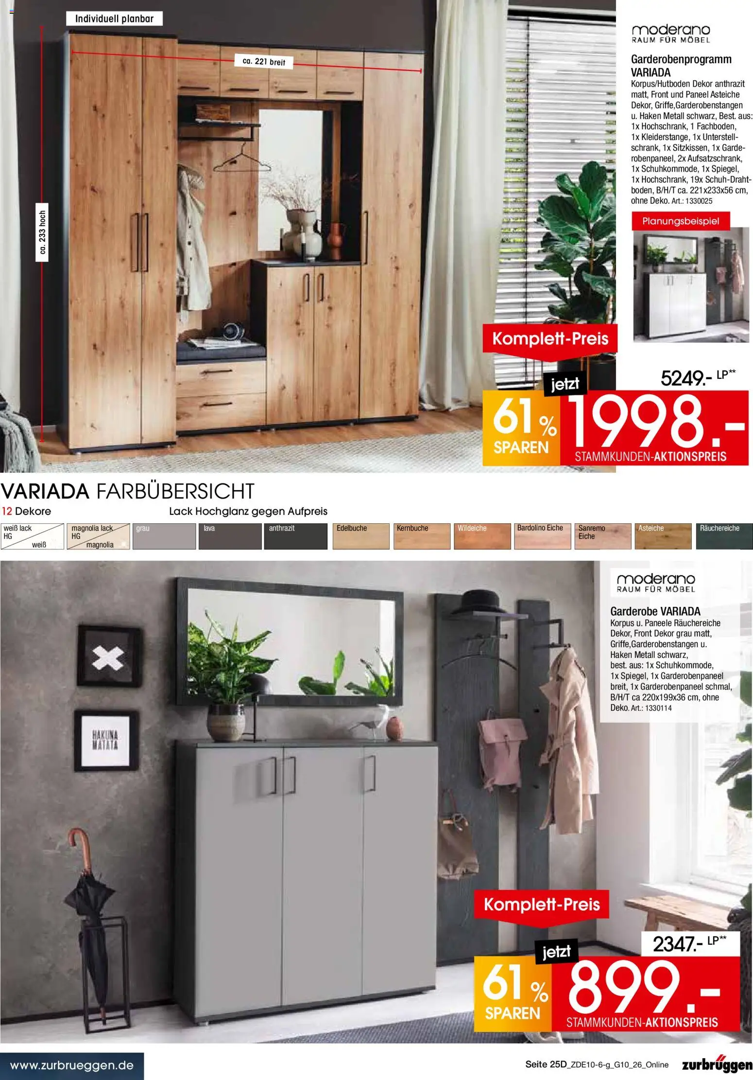 Zurbrüggen Best Deals – gültig ab 04.10.2026 | Seite: 33