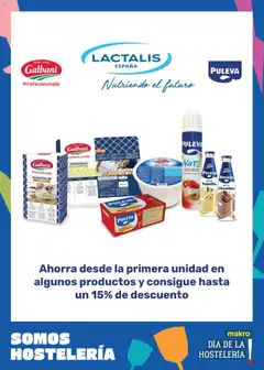 Vista previa Makro Precios Centro válido desde el 05/10/2026 | Página: 6 | Productos: Tiramisú, Nata, Chocolate, Vainilla