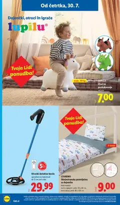 Lidl katalog akcije – veljaven od 30.07.2026 | Stran: 32 | Izdelki: Vzglavnik, Odeja, Posteljnina
