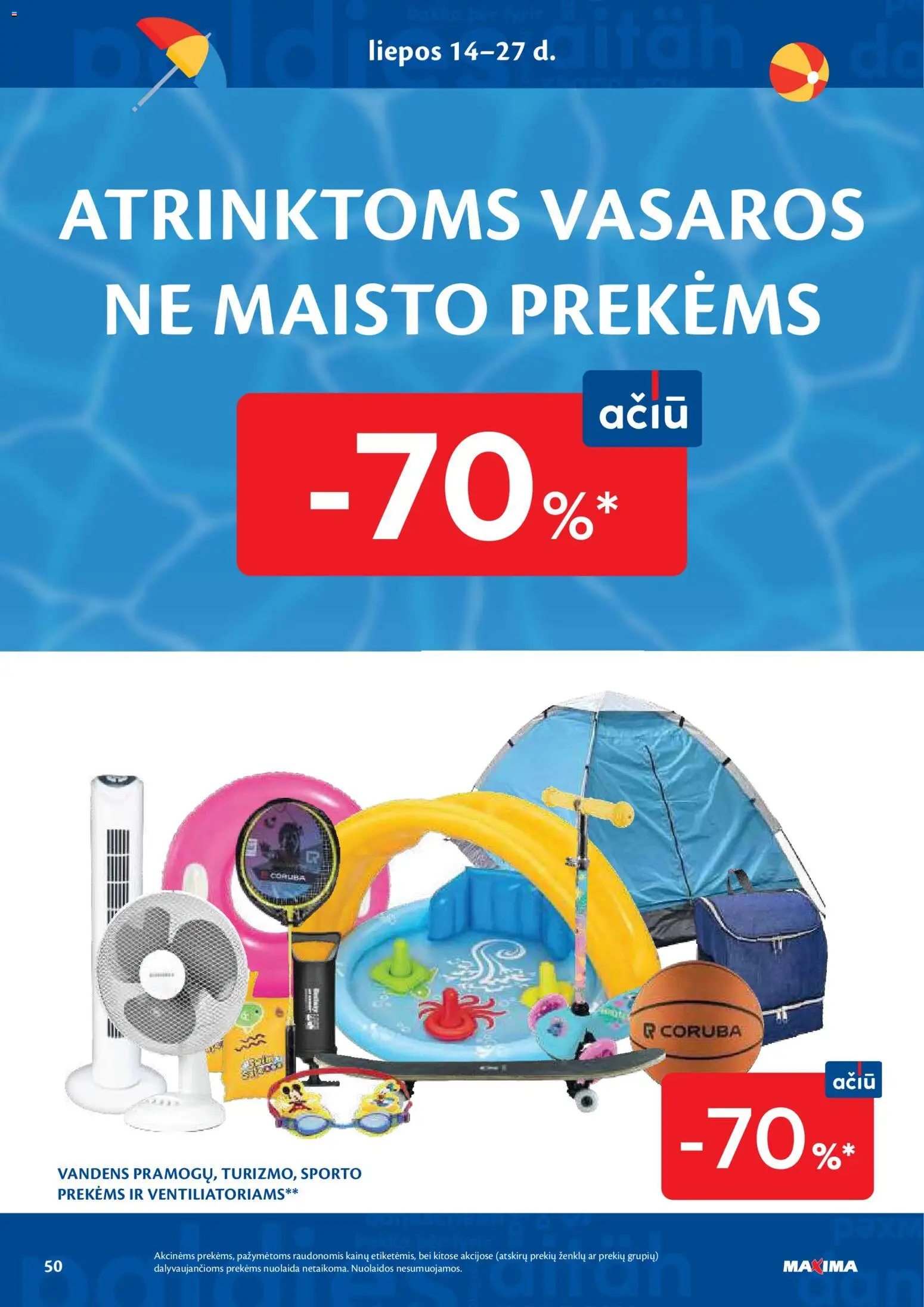 MAXIMA akcijos nuo 2026.07.14 | Puslapis: 50