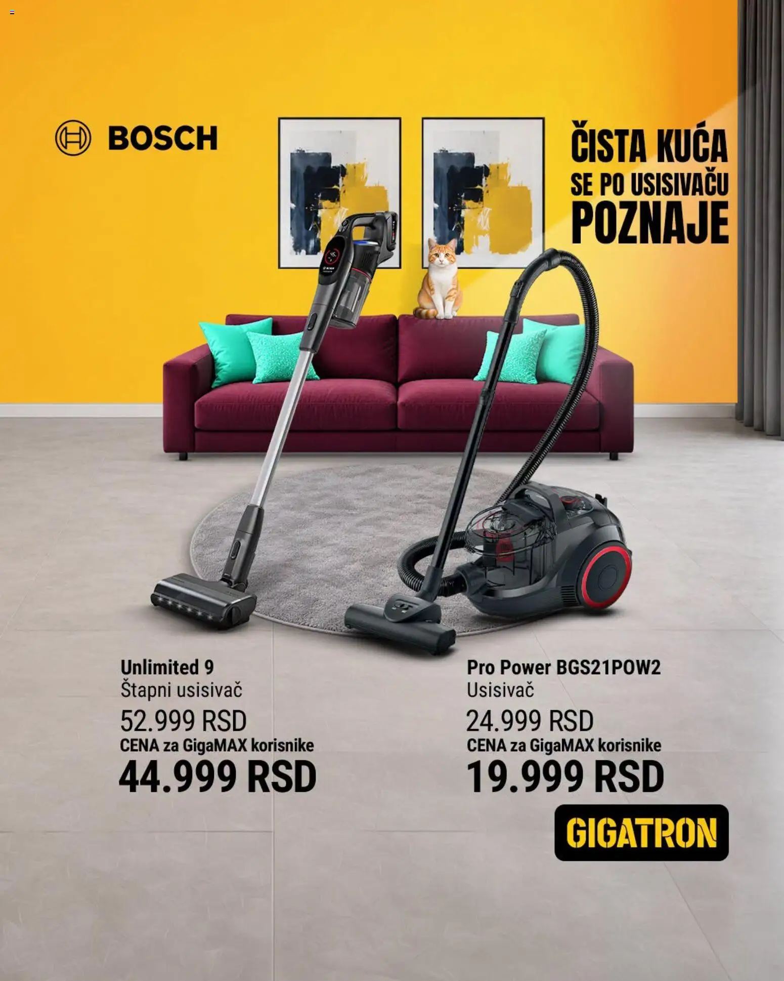 Gigatron katalog - važi od 14.09.2026 | Strana: 2 | Proizvode: Usisivač, Štapni usisivač