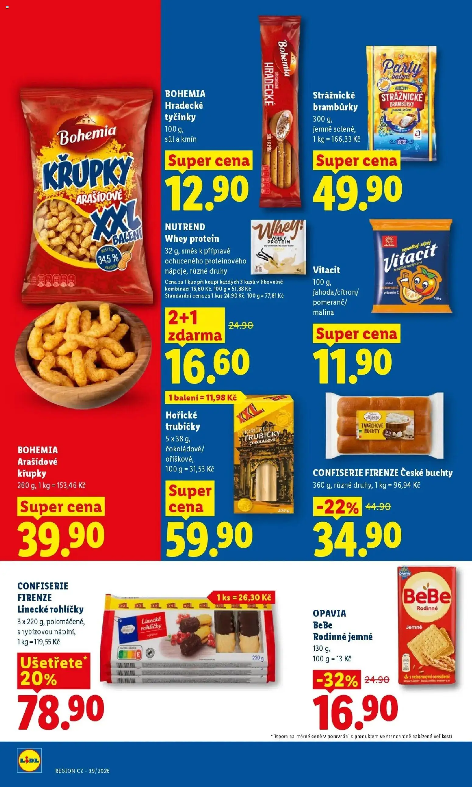 Lidl leták od 24.09.2026 - Nový akční leták | Strana: 22 | Produkty: Vitamin c, Trubičky, Bebe, Sůl