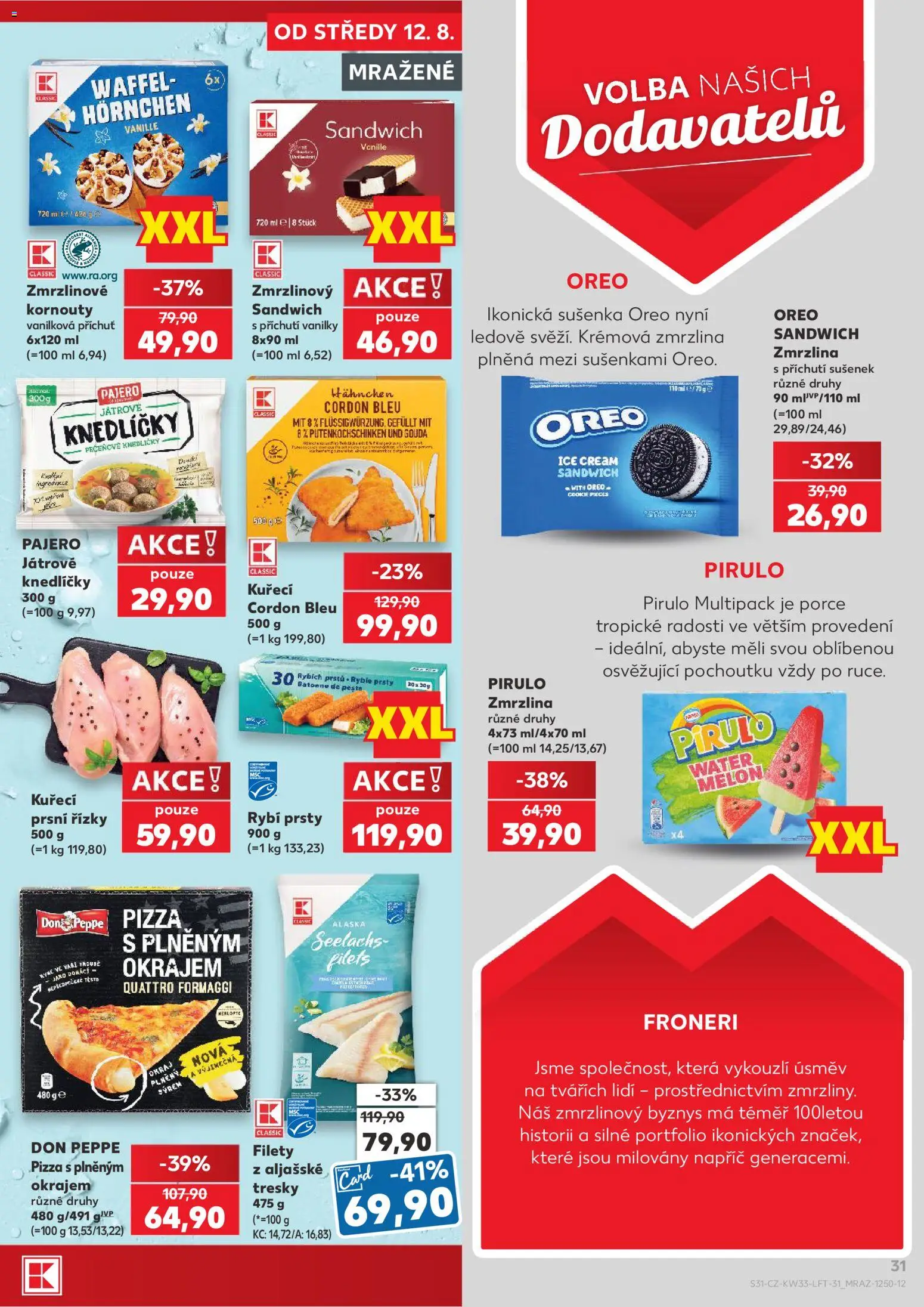 Kaufland leták - Kolín od 12.08.2026 | Strana: 31