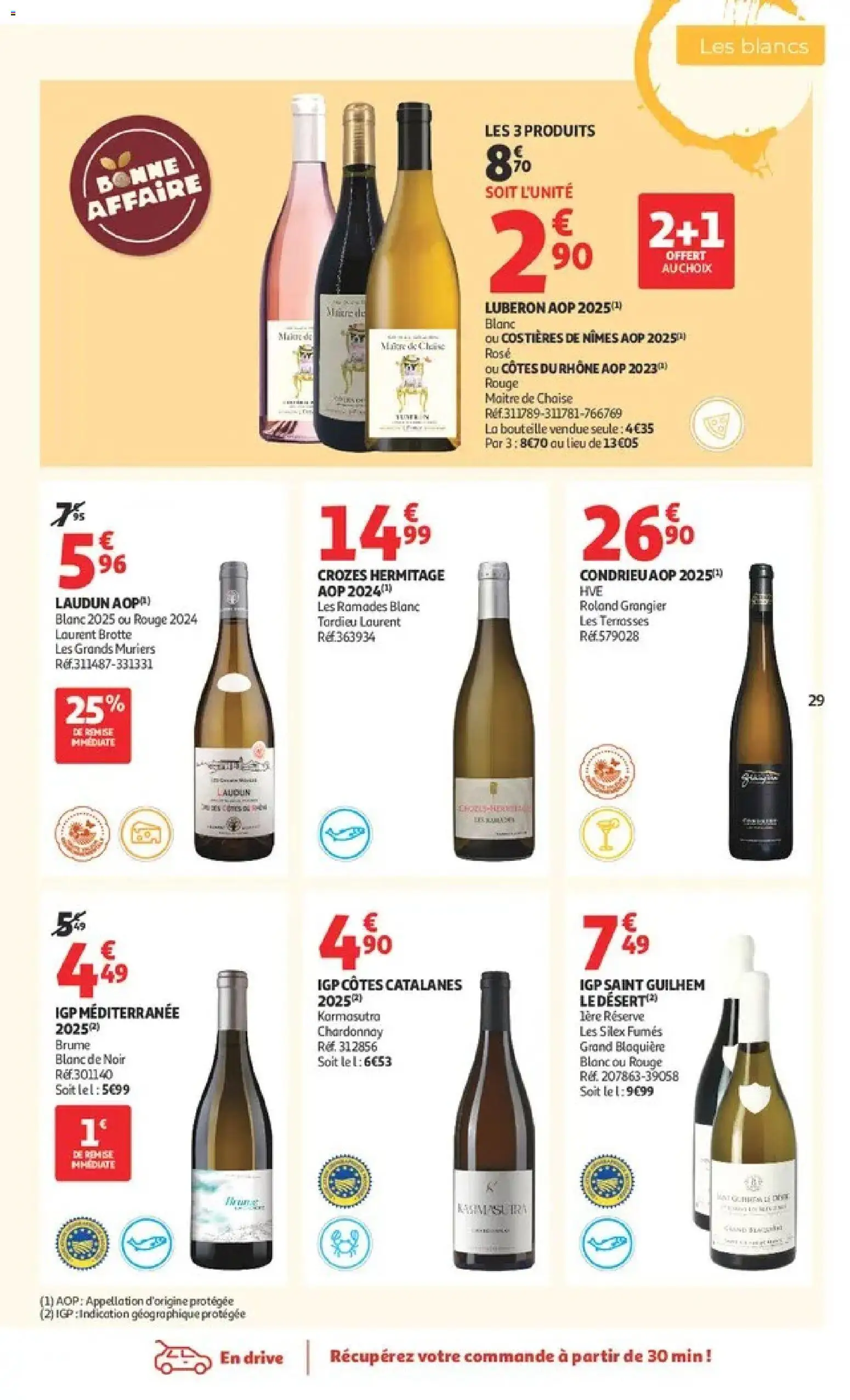 {H1} | Page: 29 | Produits: Chaise, Condrieu, Bouteille