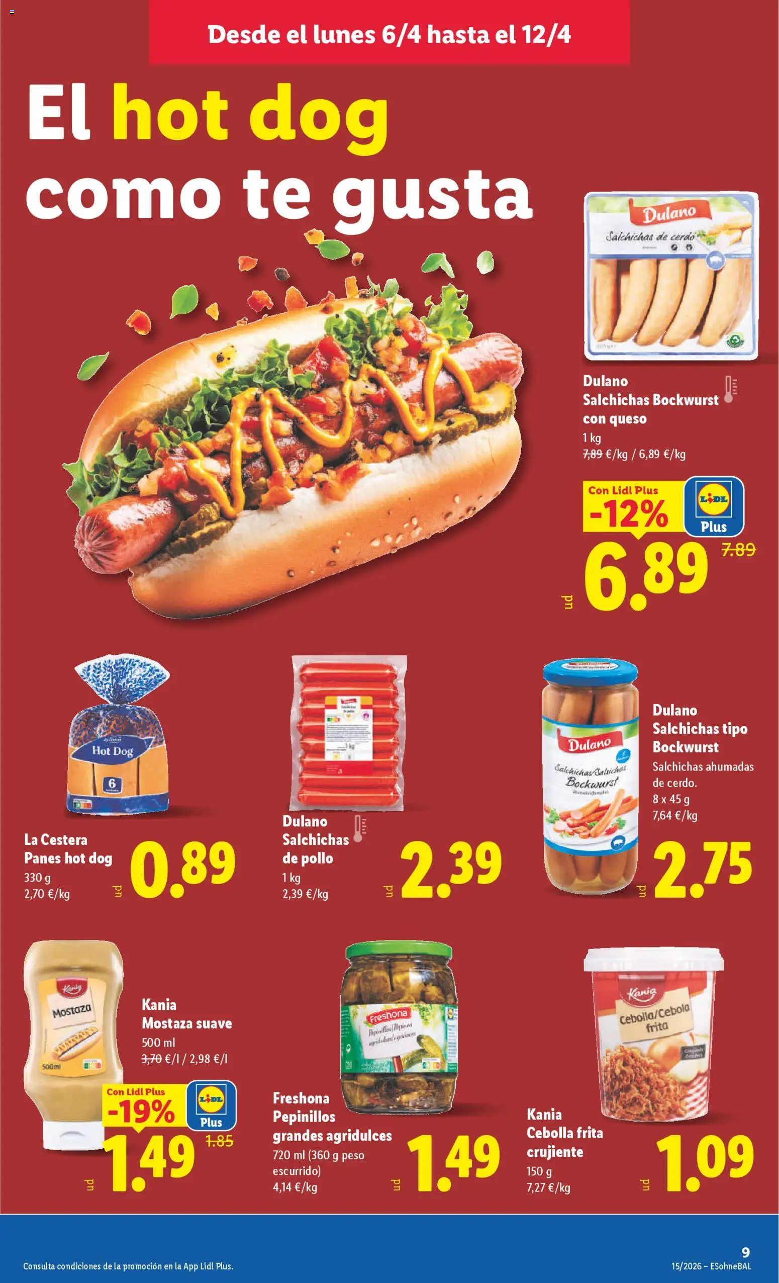 Lidl folleto │ válido desde el 06.04.2026 | Página: 11 | Productos: Queso, Té, Παγωμένο τσάι, Peso